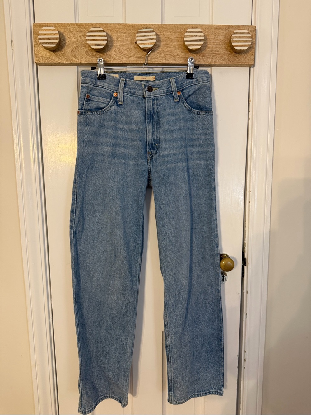 Levi’s Dad Jeans Women’s 26x30 Relaxed Straight Leg Denim EUC